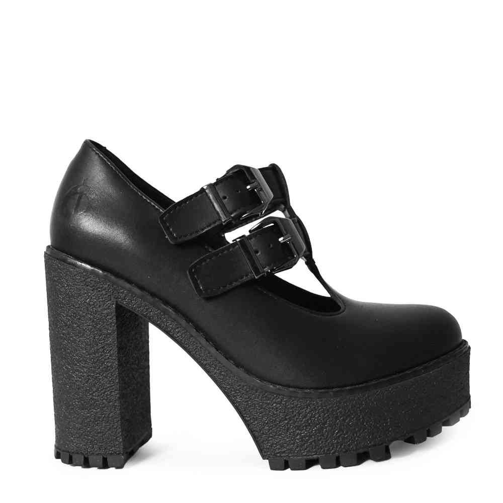 Altercore - Erica Vegan Plateau hakken - Zwart Product image